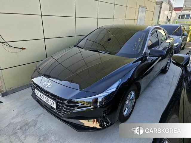 Hyundai Avante (CN7) 2020 Черный из Кореи, фото 3