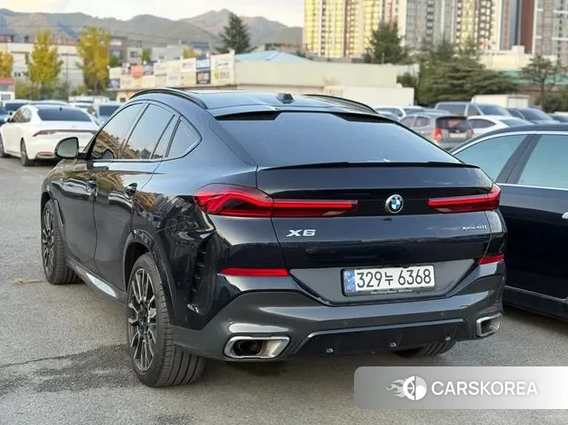 BMW X6 (G06) 2023 Черный из Кореи, фото 3