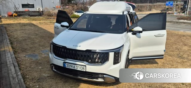 Kia The New Carnival 4th Generation 2025 Белый из Кореи, фото 3