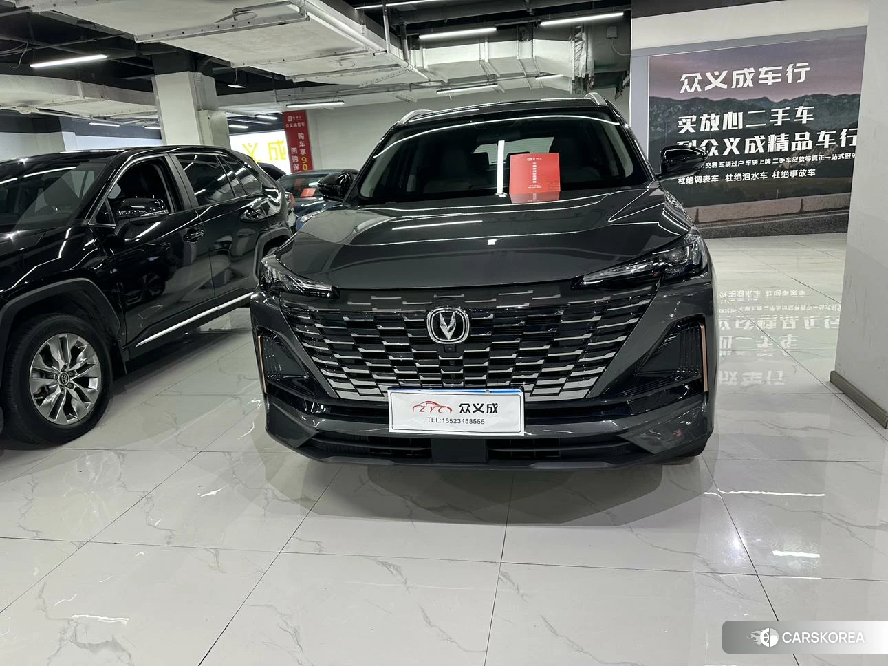 Chang'an CS55 PLUS 2021 Темно-серый из Китая, фото 4