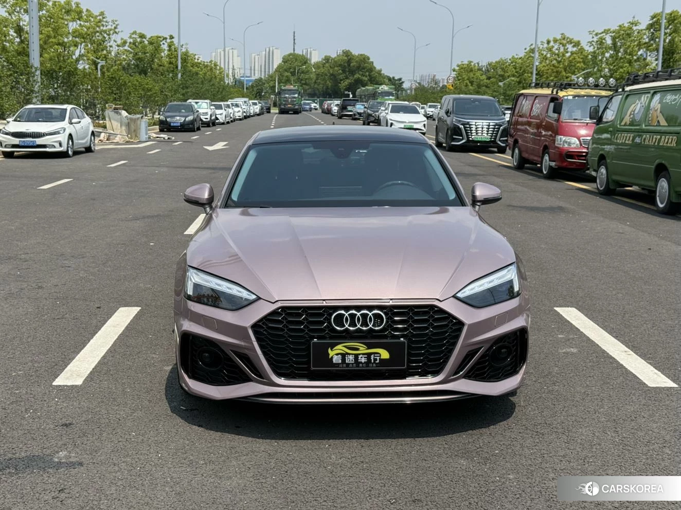 Audi A5 2021 Фиолетовый из Китая, фото 3