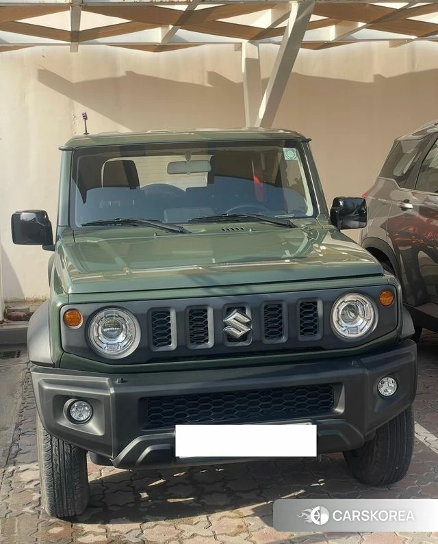 Suzuki Jimny 2022 Темно-зеленый из Кореи, фото 3