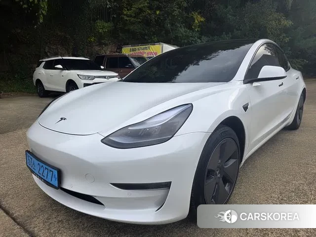 Tesla Model 3 2022 Белый из Кореи, фото 6