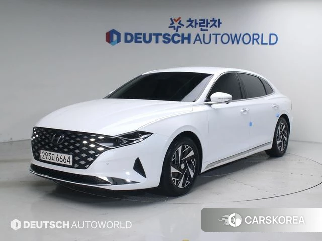 Hyundai The New Grandeur IG Hybrid 2022 Черный из Кореи, фото 3