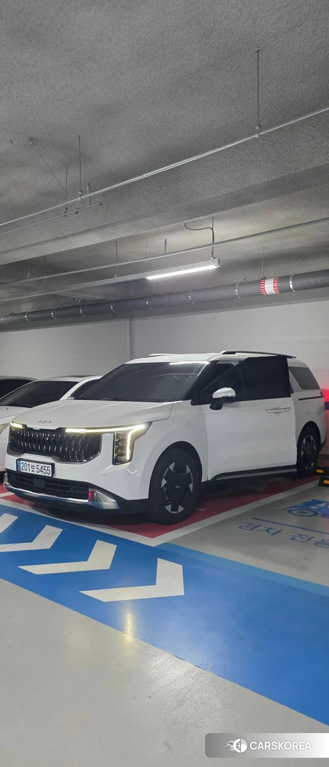 Kia The New Carnival 4th Generation 2024 Белый из Кореи, фото 3