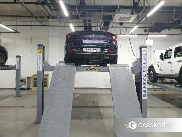 Hyundai Sonata Hybrid (DN8) 2019 Синий из Кореи, фото 3