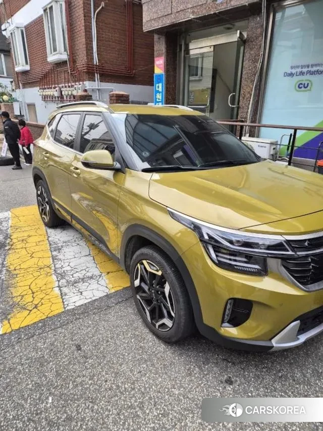 Kia The New Seltos 2024 Желтый из Кореи, фото 3