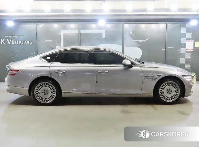 Genesis G80 (RG3) 2020 Серебристо-серый из Кореи, фото 3