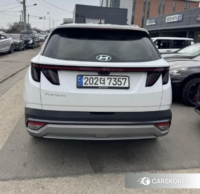 Hyundai The New Tucson Hybrid (NX4) 2024 Белый из Кореи, фото 3