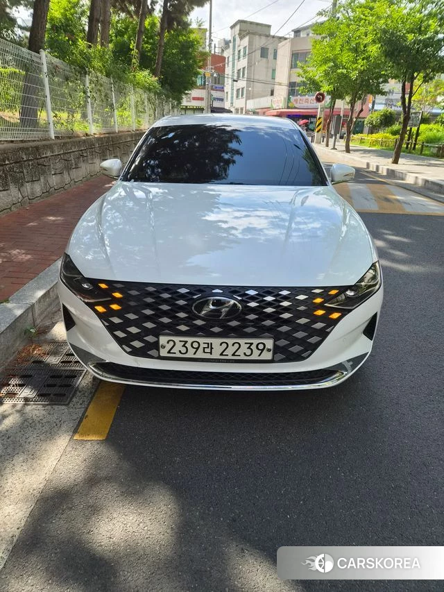 Hyundai The New Grandeur IG 2020 Белый из Кореи, фото 5