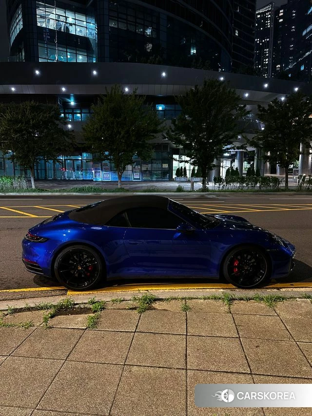 Porsche 911(992) 2020 Синий из Кореи, фото 3