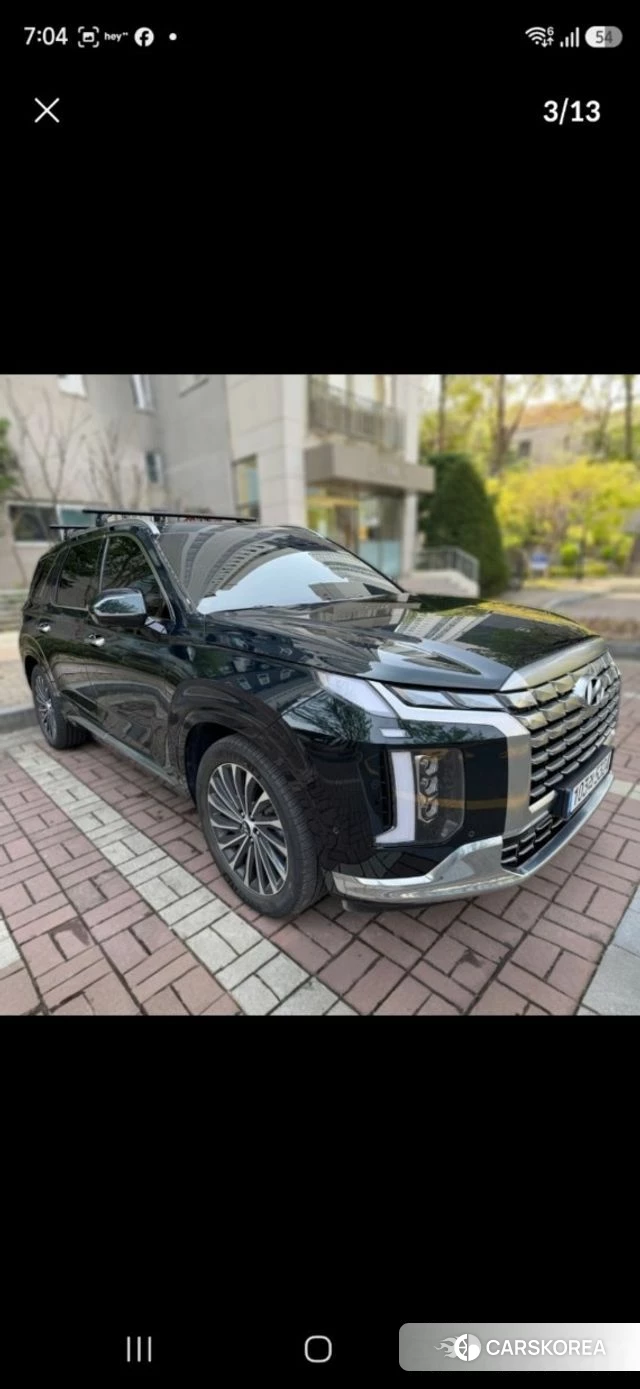 Hyundai The New Palisade 2023 Темно-зеленый из Кореи, фото 3