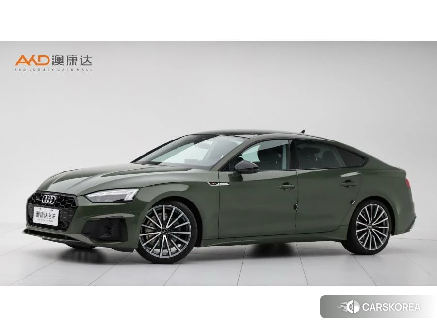 Audi A5 2023 Зеленый из Китая, фото 3