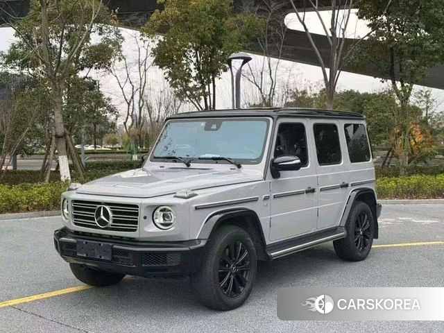 Mercedes-Benz G-class 2022 Серебристо-серый из Китая, фото 3