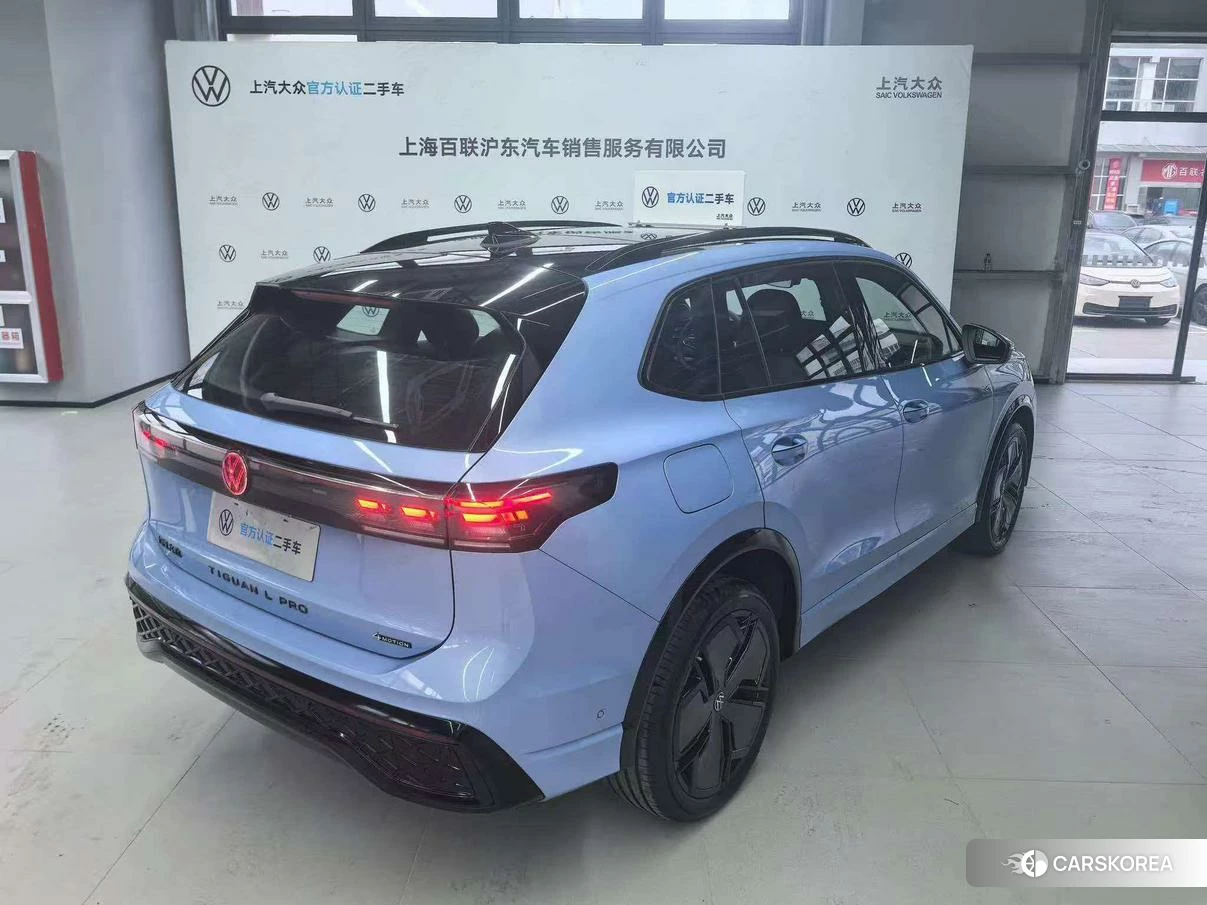 Volkswagen Tiguan L 2024 Синий из Китая, фото 5