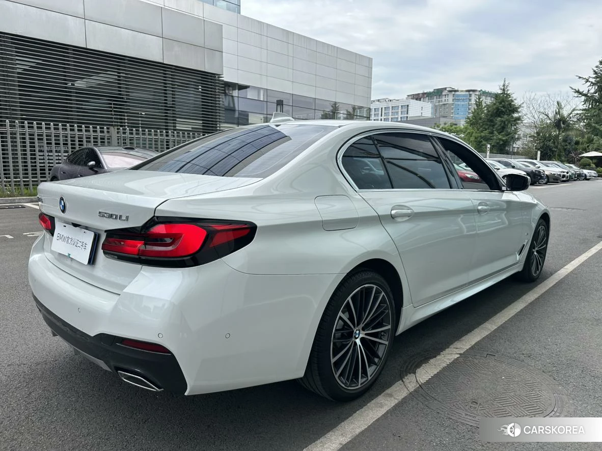 BMW 5 series 2021 Белый из Китая, фото 3
