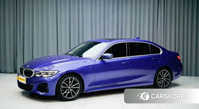 BMW 3 series 2021 Синий из Китая, фото 3