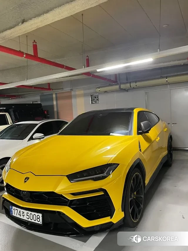 Lamborghini Urus 2022 Желтый из Кореи, фото 3