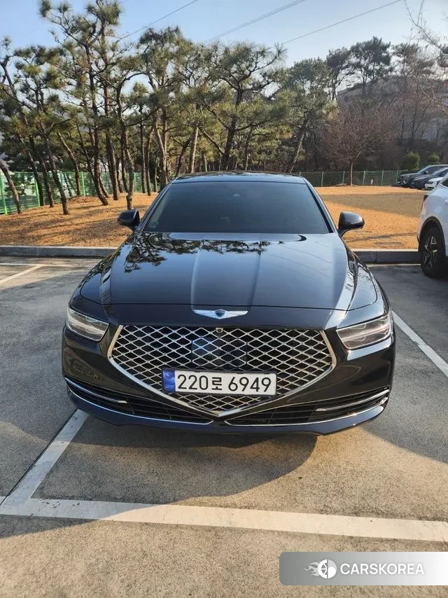 Genesis G90 2019 Черный из Кореи, фото 3