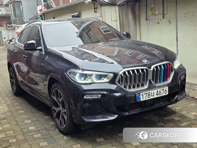 BMW X6 (G06) 2021 Черный из Кореи, фото 4