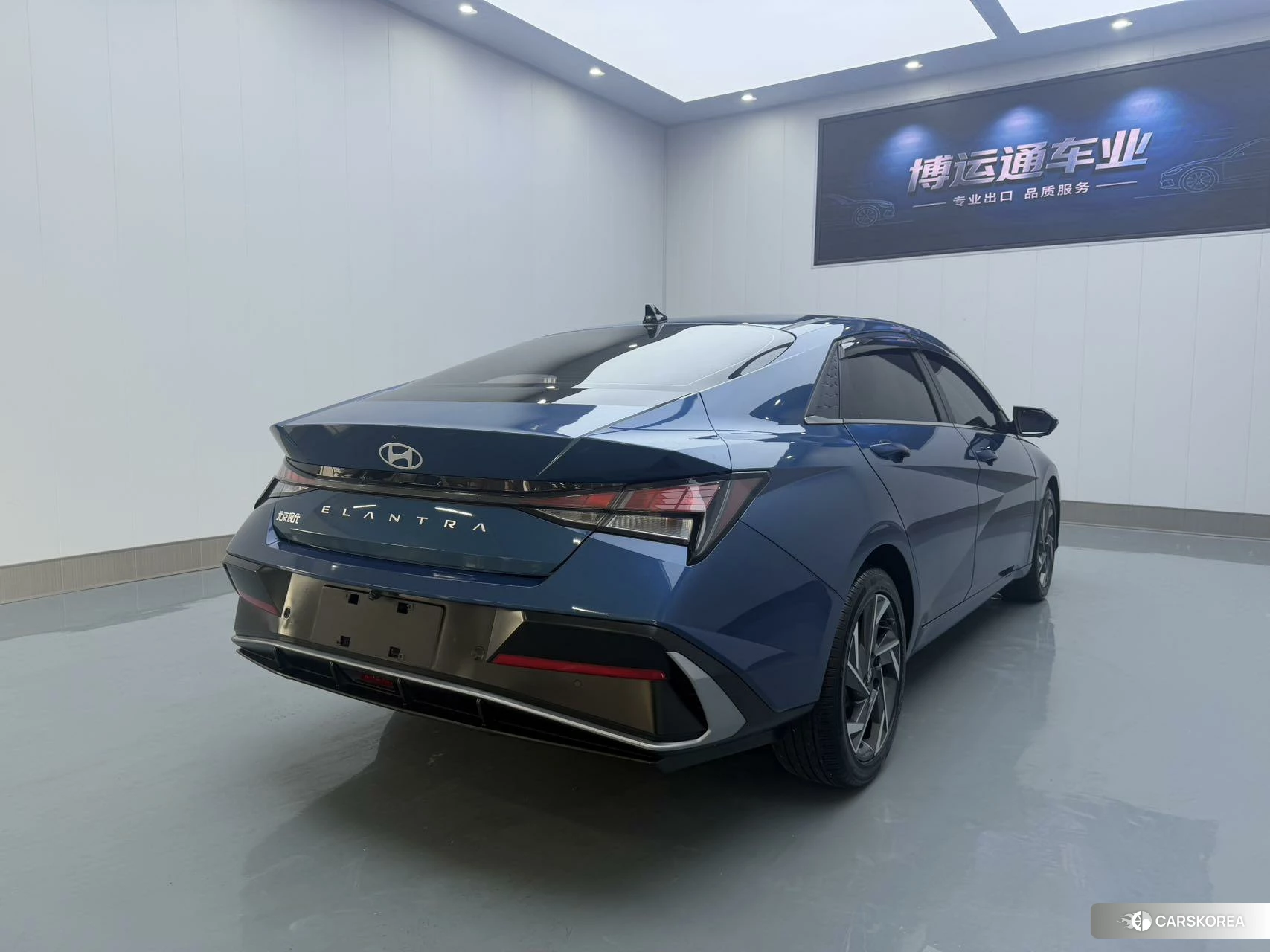 Hyundai Elantra 2023 Синий из Китая, фото 5