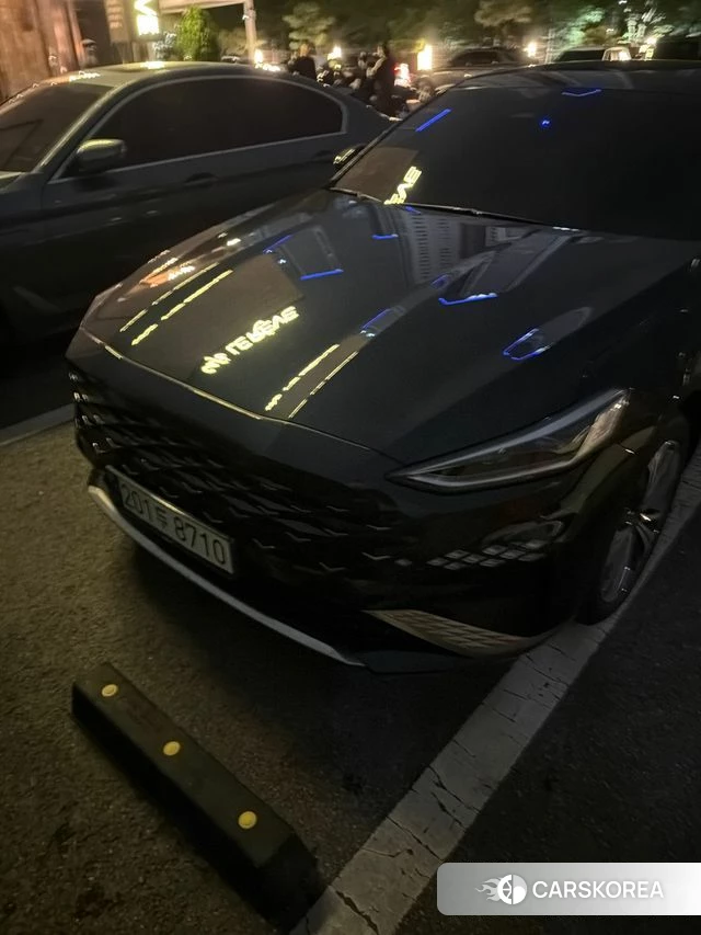 Kia K8 Hybrid 2023 Синий из Кореи, фото 4