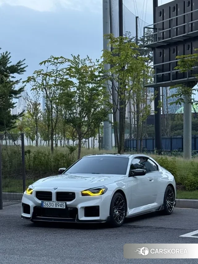 BMW M2 (G87) 2024 Белый из Кореи, фото 3