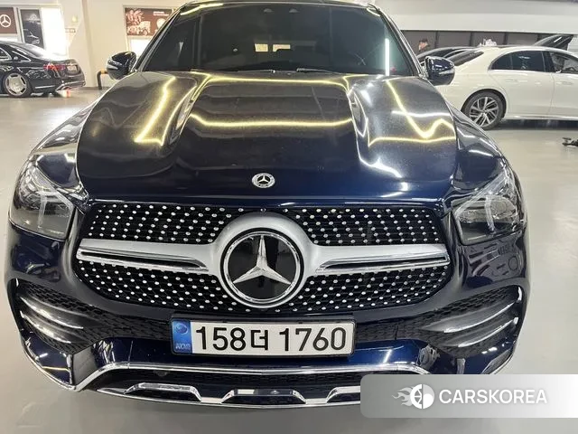 Mercedes-Benz GLE-Class W167 2021 Синий из Кореи, фото 4