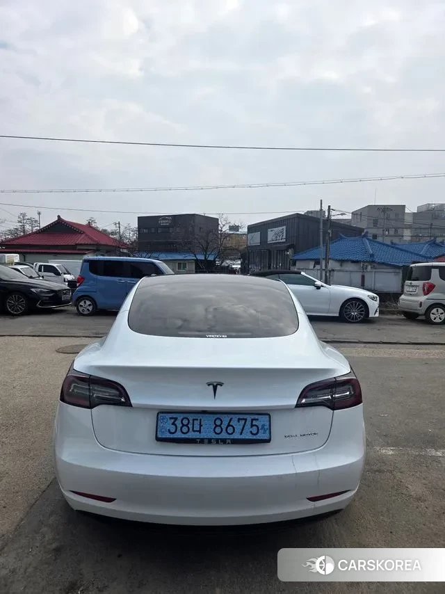 Tesla Model 3 2021 Белый из Кореи, фото 3