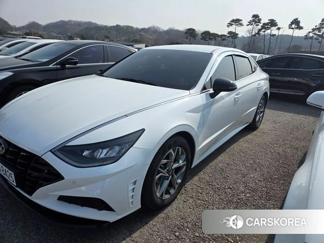 Hyundai Sonata (DN8) 2022 Белый из Кореи, фото 3