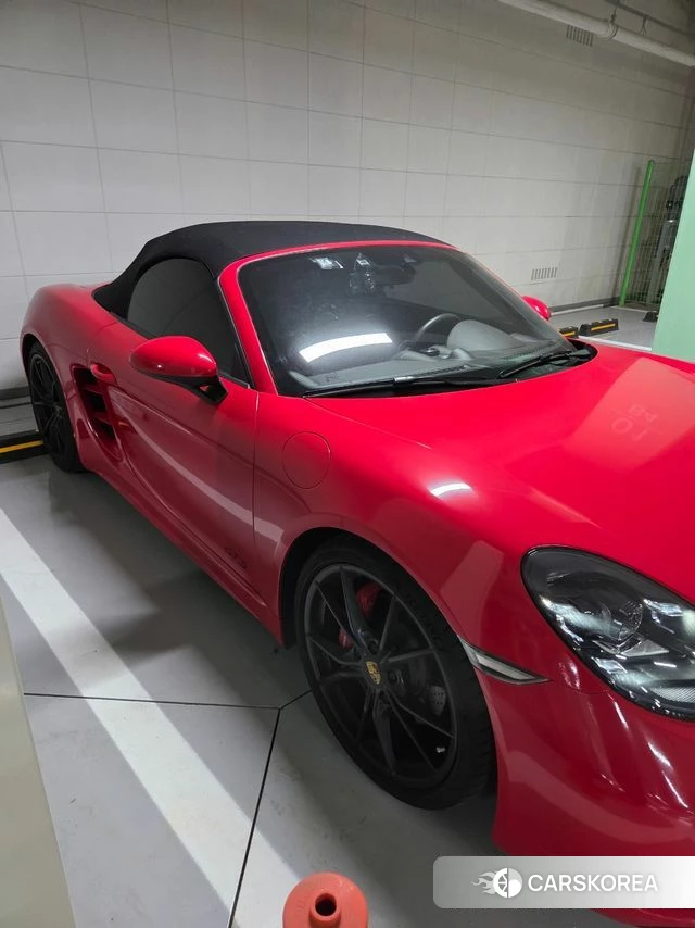 Porsche 718 Boxster 2018 Серебряный из Кореи, фото 5