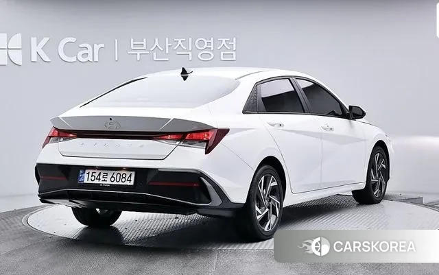 Hyundai The New Avante Hybrid (CN7) 2024 Белый из Кореи, фото 4