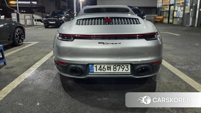 Porsche 911(992) 2020 Серебряный из Кореи, фото 6