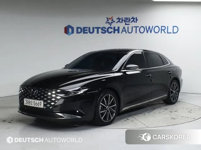 Hyundai The New Grandeur IG 2021 Черный из Кореи, фото 3