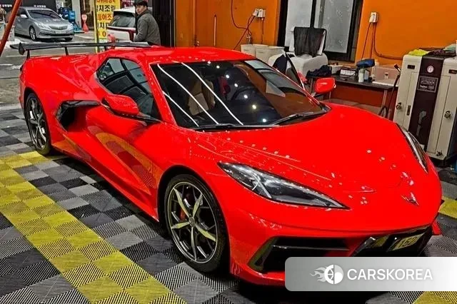 Chevrolet Corvette 2021 Красный из Кореи, фото 5