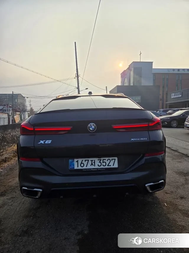 BMW X6 (G06) 2025 Черный из Кореи, фото 3