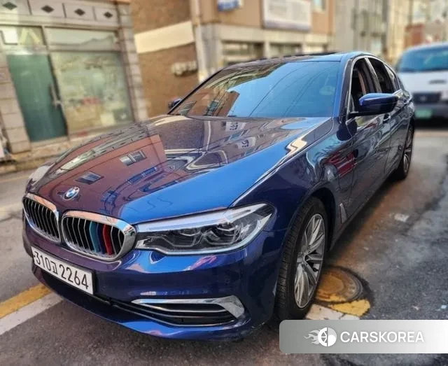 BMW 5 Series (G30) 2020 Синий из Кореи, фото 3