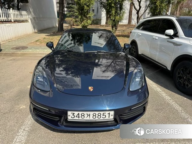 Porsche 718 Cayman 2019 Синий из Кореи, фото 6