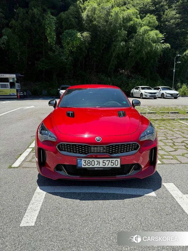 Kia Stinger Meister 2021 Красный из Кореи, фото 3