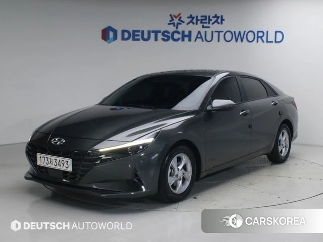 Hyundai Avante (CN7) 2021 Серый из Кореи, фото 4
