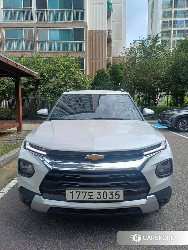 Chevrolet (GM Daewoo) Trailblazer 2022 Белый из Кореи, фото 3