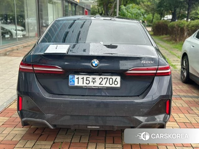 BMW 5 Series (G60) 2025 Синий из Кореи, фото 3
