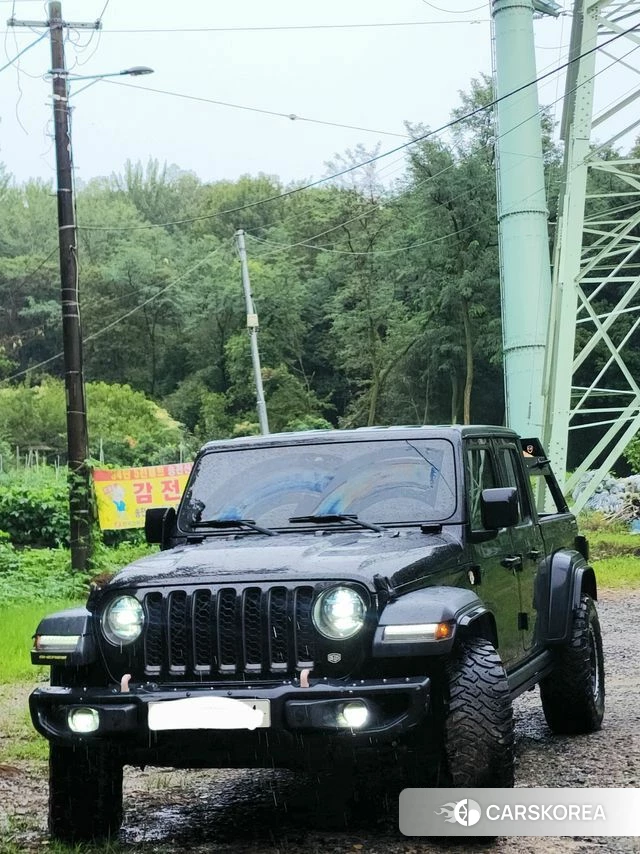 Jeep Gladiator (JT) 2020 Черный из Кореи, фото 3