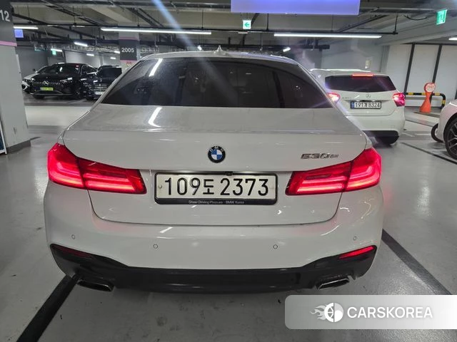 BMW 5 Series (G30) 2020 Белый из Кореи, фото 4