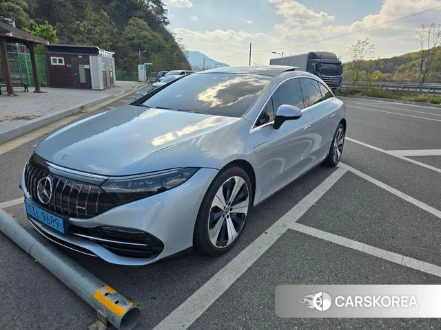 Mercedes-Benz EQS V297 2022 Серебряный из Кореи, фото 5
