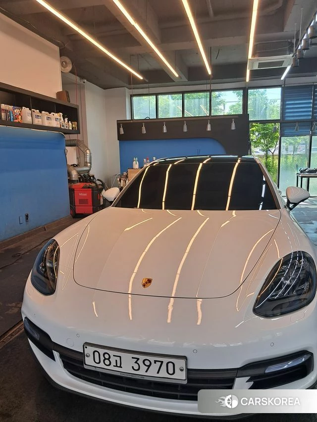 Porsche Panamera (971) 2018 Белый из Кореи, фото 6