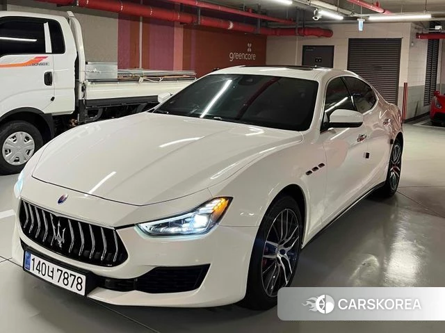 Maserati Ghibli 2018 Белый из Кореи, фото 3