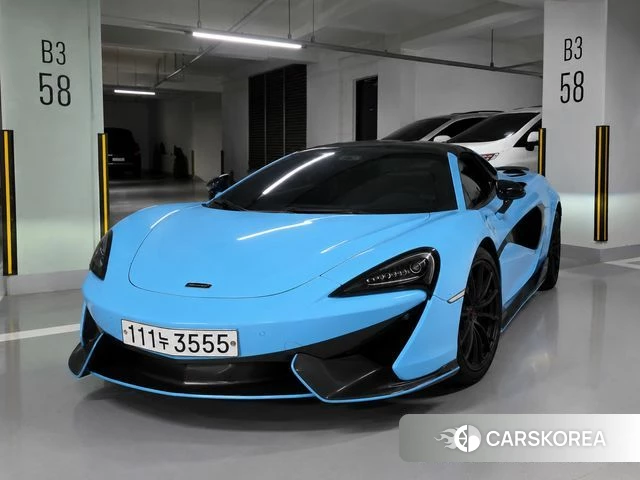 McLaren 570S 2018 Серебристо-серый из Кореи, фото 3