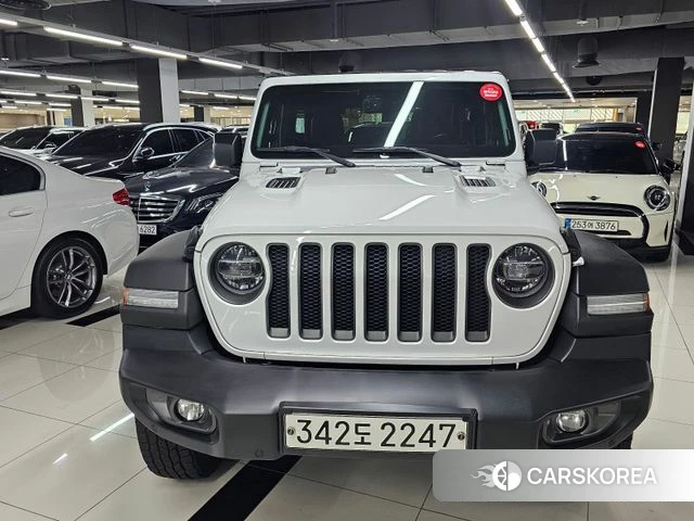 Jeep Wrangler (JL) 2020 Белый из Кореи, фото 3