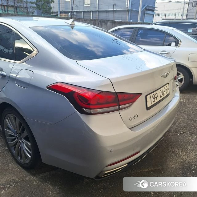 Genesis G80 2018 Серебристо-серый из Кореи, фото 3